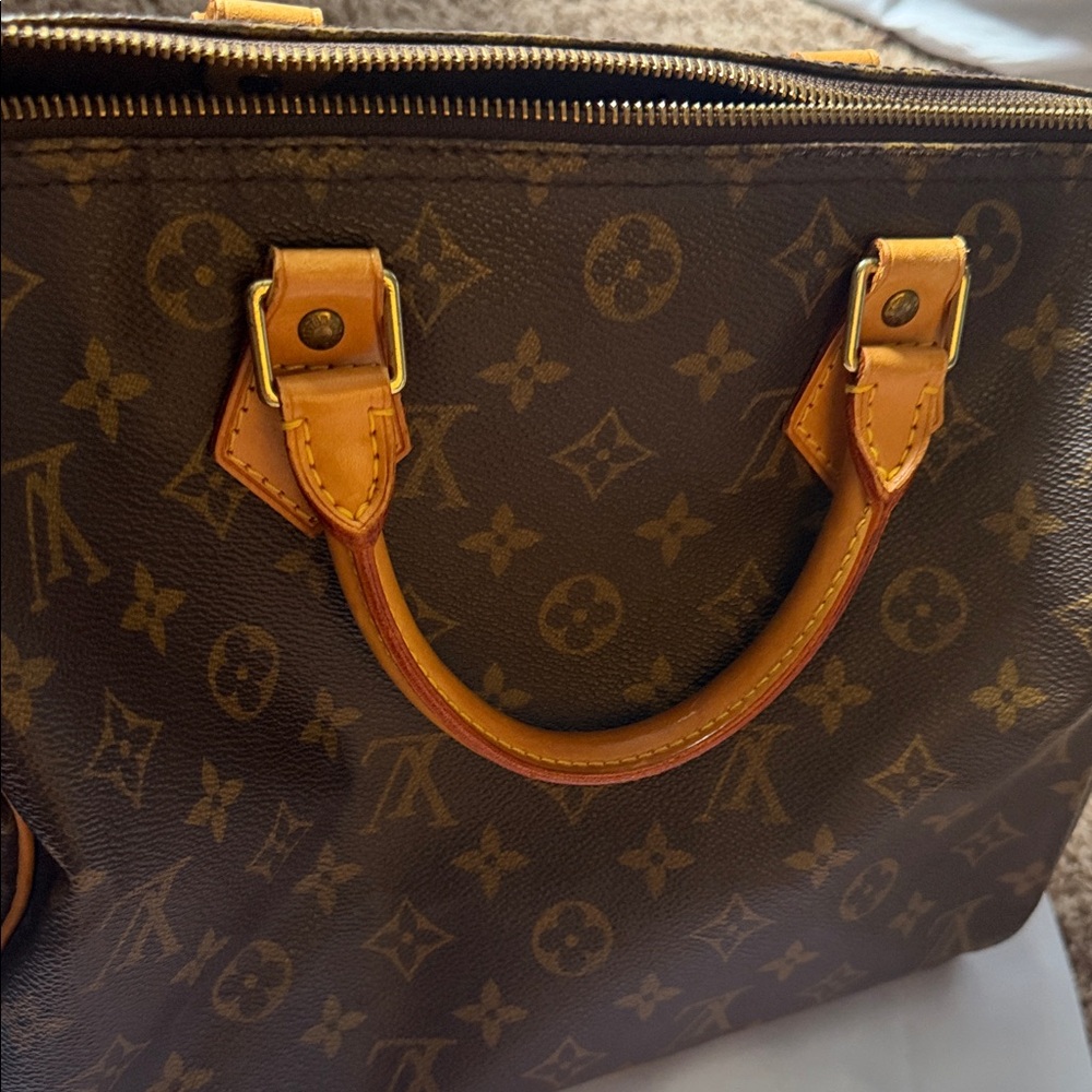 Louis Vuitton Monogram Speedy Handbag -1 - Picture 7 of 12